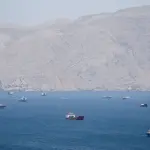 Trump yavuze ko Amerika izatangira kuyobora amato anyura mu Muyoboro wa Hormuz.