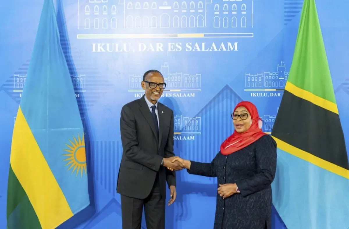 Perezida w’u Rwanda, Paul Kagame yageze muri Tanzania kuri uyu 3 Gicurasi 2026, mu ruzinduko rw’umunsi umwe rugamije kongera imbaraga mu mubano uri hagati y’iki gihugu n’u Rwanda.